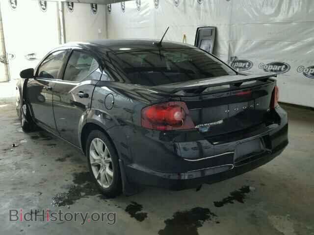 2014 DODGE AVENGER - VIN: 1C3CDZBG1EN136443 - Фото 3