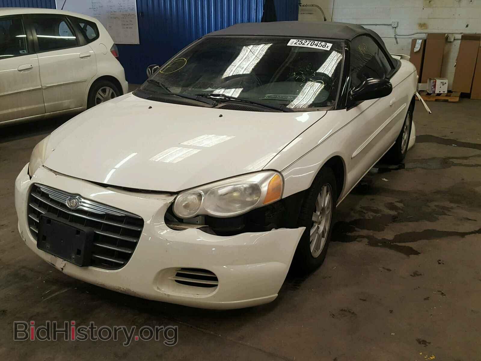 2005 CHRYSLER SEBRING - VIN: 1C3EL75R25N535214 - Фото 2
