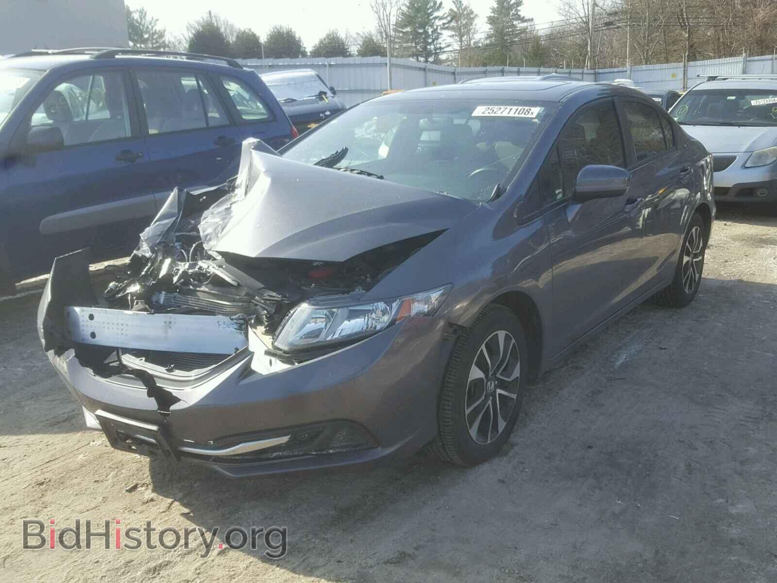 2014 HONDA CIVIC - VIN: 2HGFB2F8XEH522474 - Фото 2