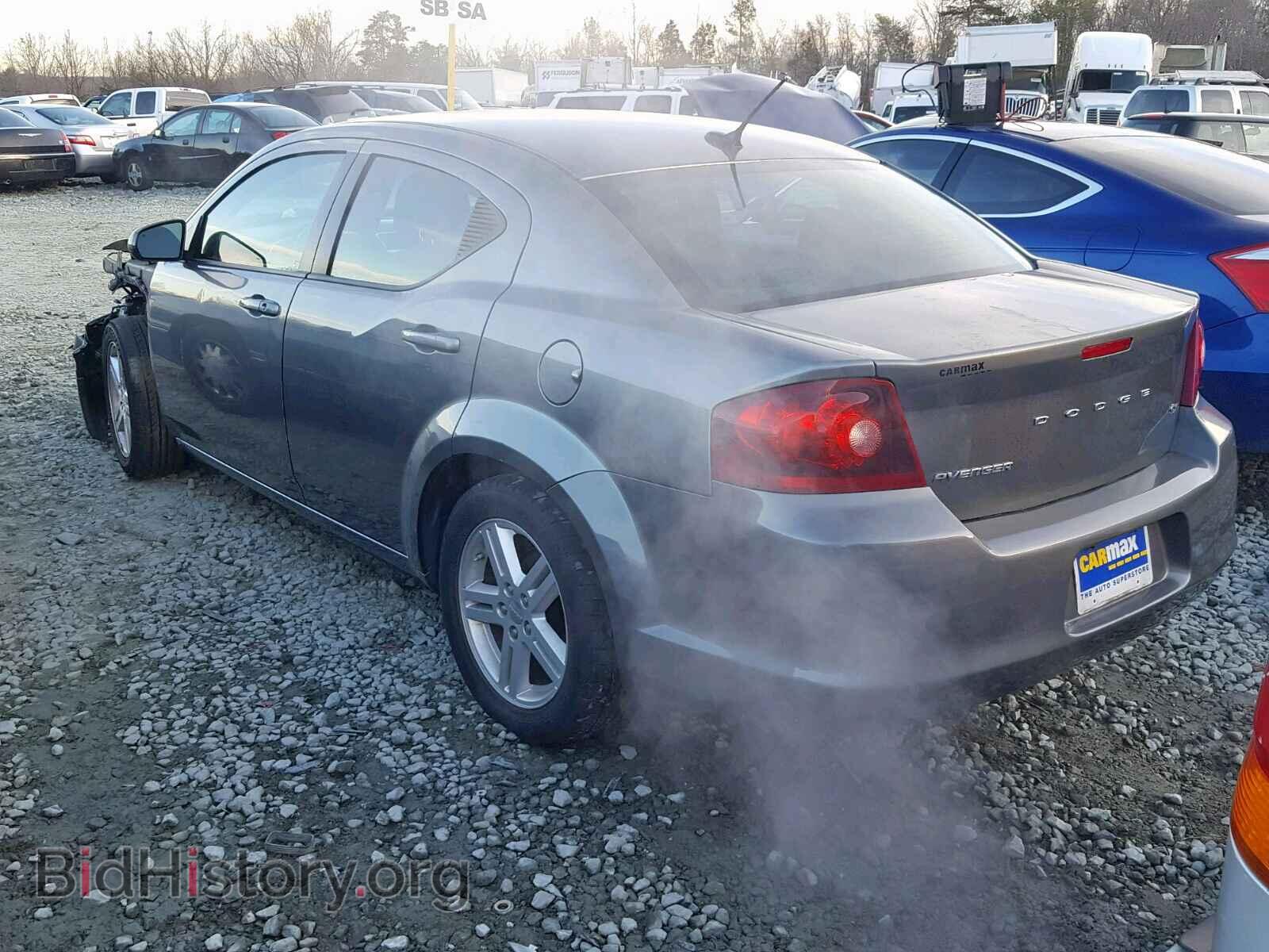 2013 DODGE AVENGER - VIN: 1C3CDZCB2DN662095 - Фото 3