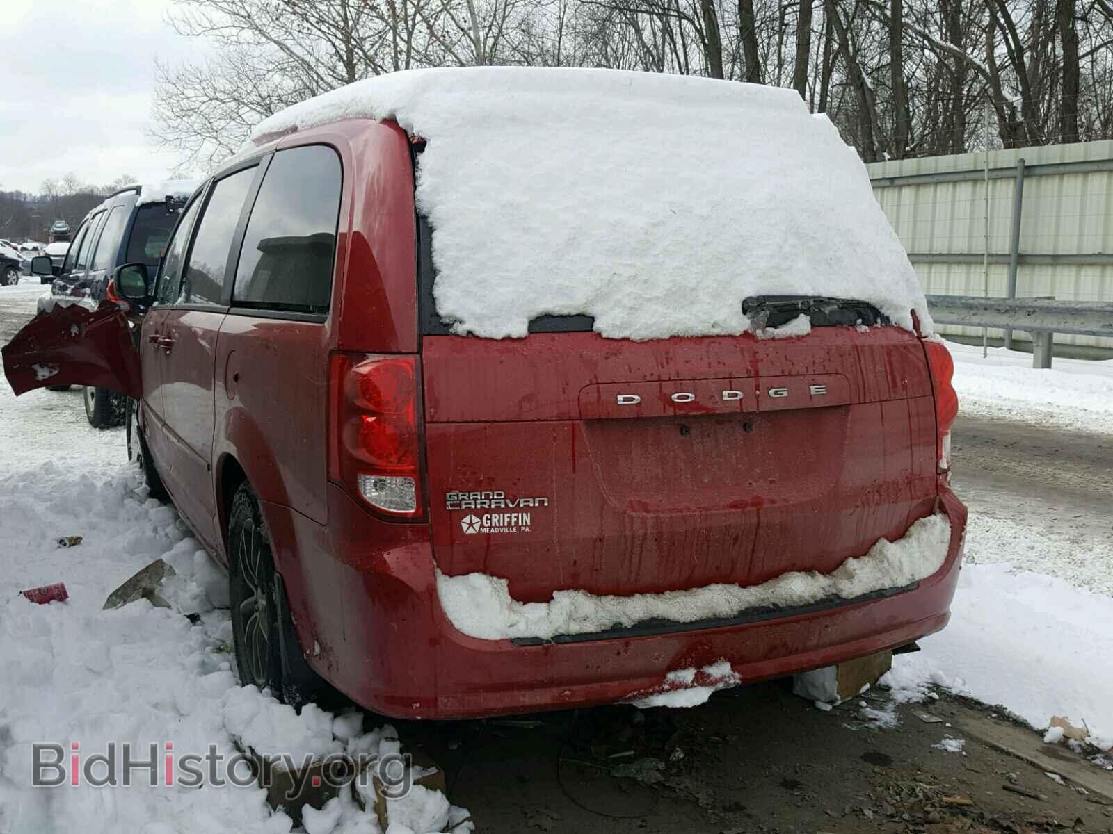 2016 DODGE CARAVAN - VIN: 2C4RDGCGXGR227192 - Фото 3