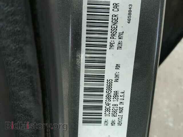 2011 CHRYSLER 200 - VIN: 1C3BC4FG0BN588665 - Фото 10