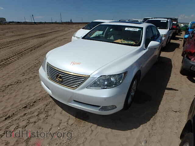2007 LEXUS LS460 - VIN: JTHBL46F575029525 - Фото 2