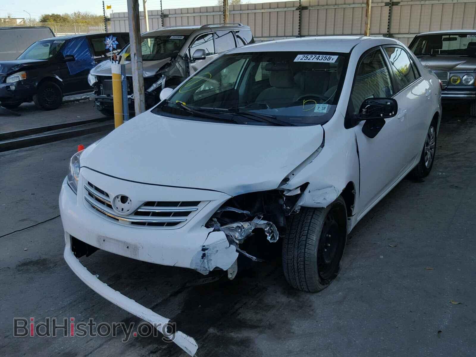 2013 TOYOTA COROLLA BA - VIN: 2T1BU4EE9DC086624 - Фото 2