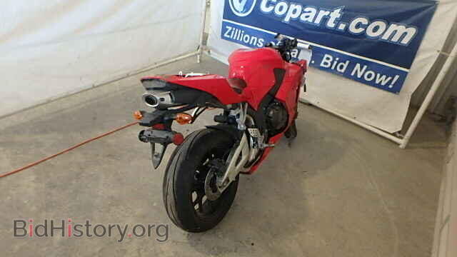 2013 HONDA CBR CYCLE - VIN: JH2PC4002DK600744 - Фото 4