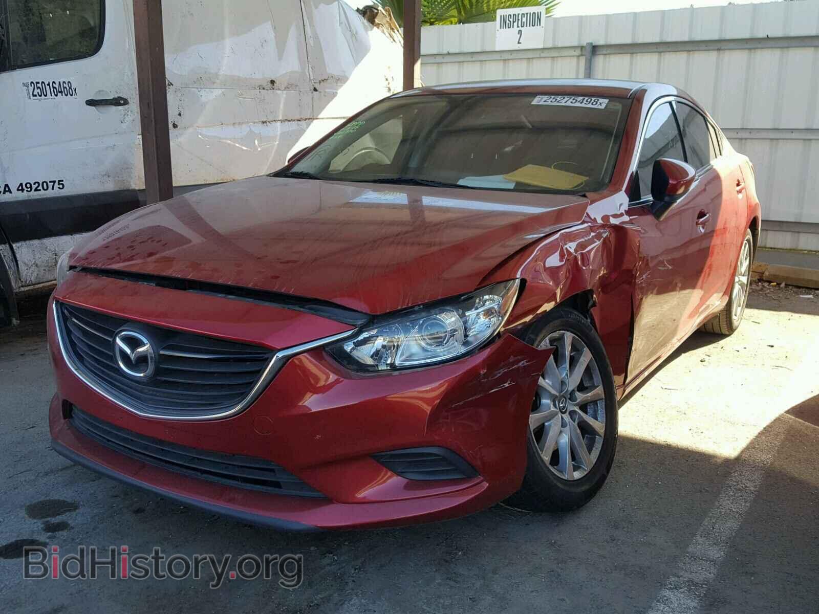 2016 MAZDA 6 - VIN: JM1GJ1U54G1400770 - Фото 2