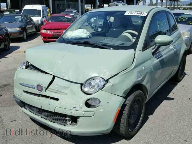 2012 FIAT 500 - VIN: 3C3CFFAR6CT384759 - Фото 2