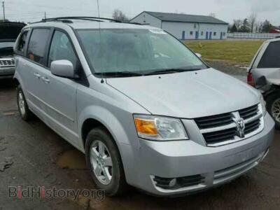 2010 Dodge CARAVAN Grand Cara, silver — VIN 2D4RN5D17AR389805, Copart