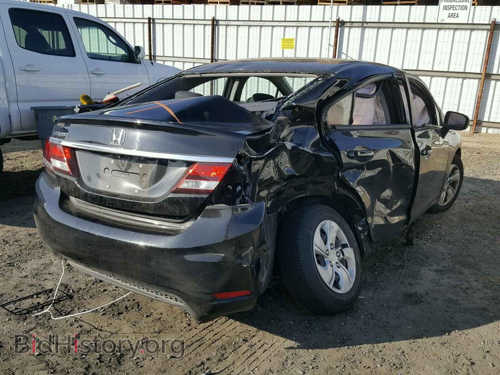 2014 HONDA CIVIC - VIN: 19XFB2F53EE221741 - Фото 4