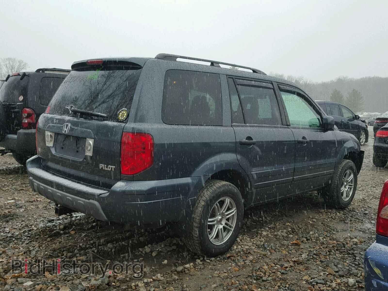 2005 HONDA PILOT - VIN: 2HKYF18475H571641 - Фото 4