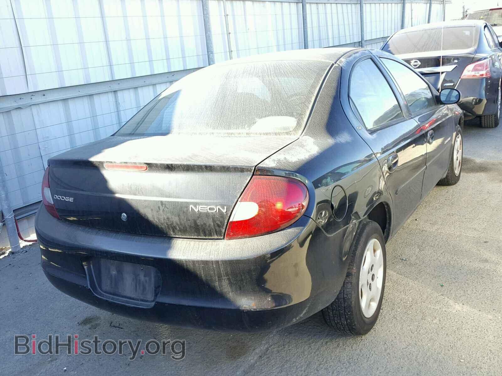 2001 DODGE NEON - VIN: 1B3ES46C11D287305 - Фото 4