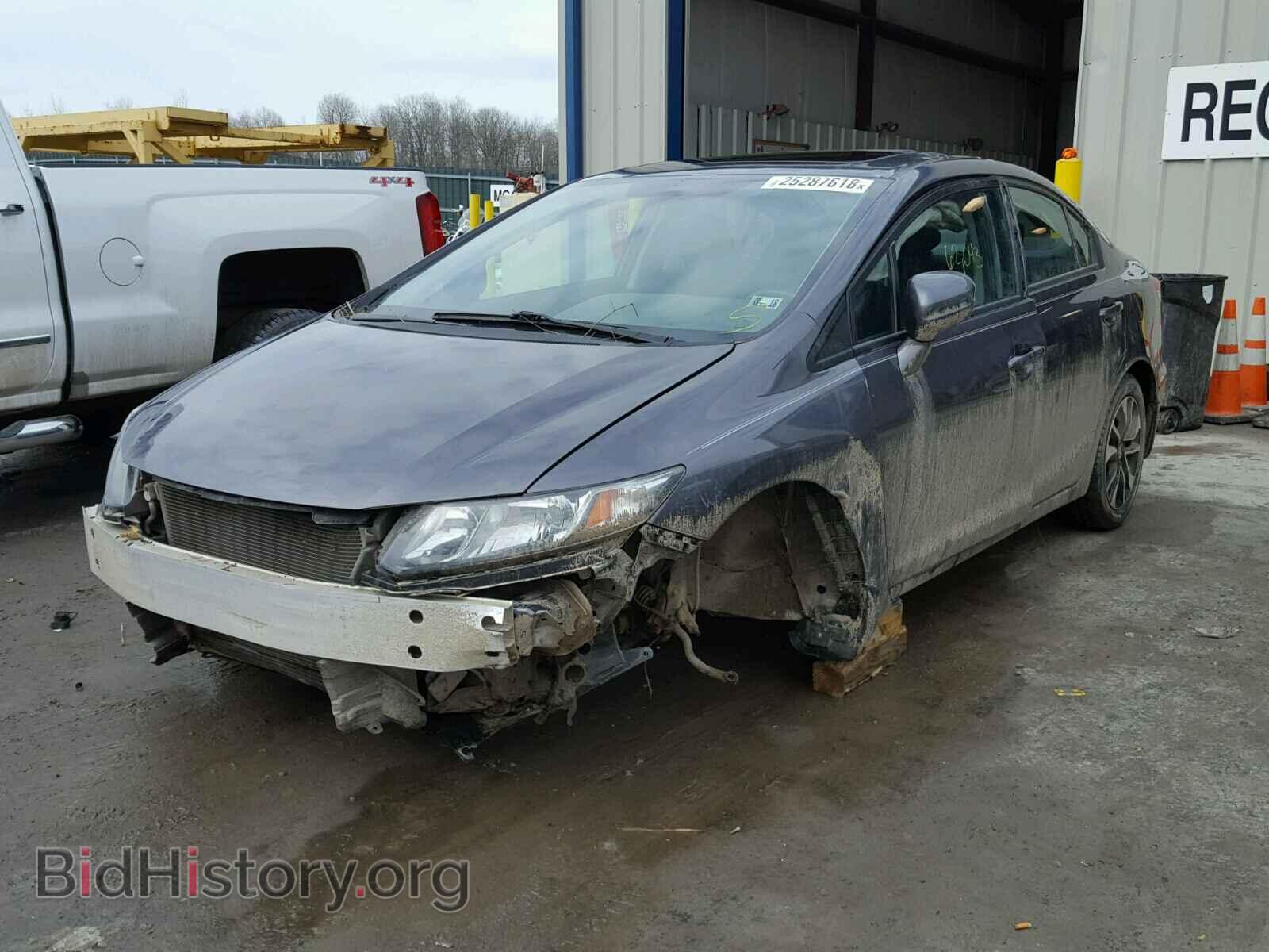 2014 HONDA CIVIC - VIN: 19XFB2F81EE072711 - Фото 2