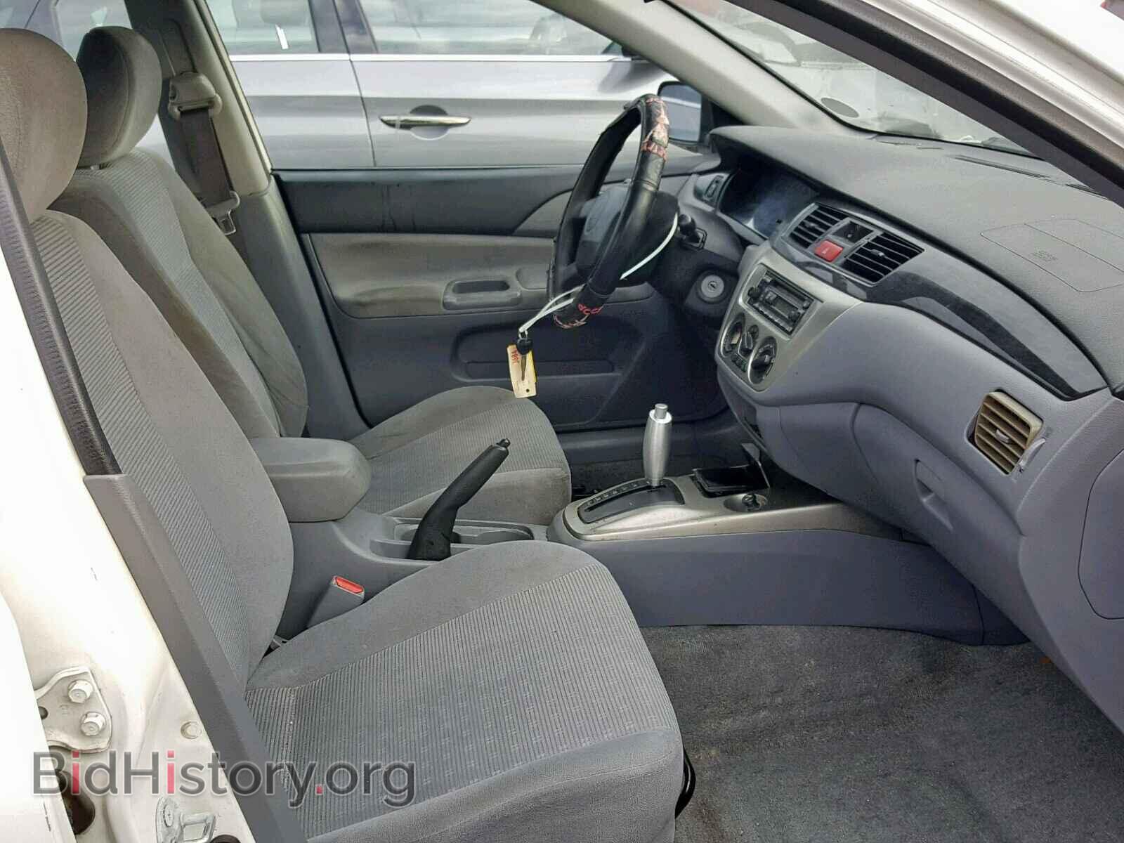 2004 MITSUBISHI LANCER - VIN: JA3AJ26E44U012472 - Фото 5