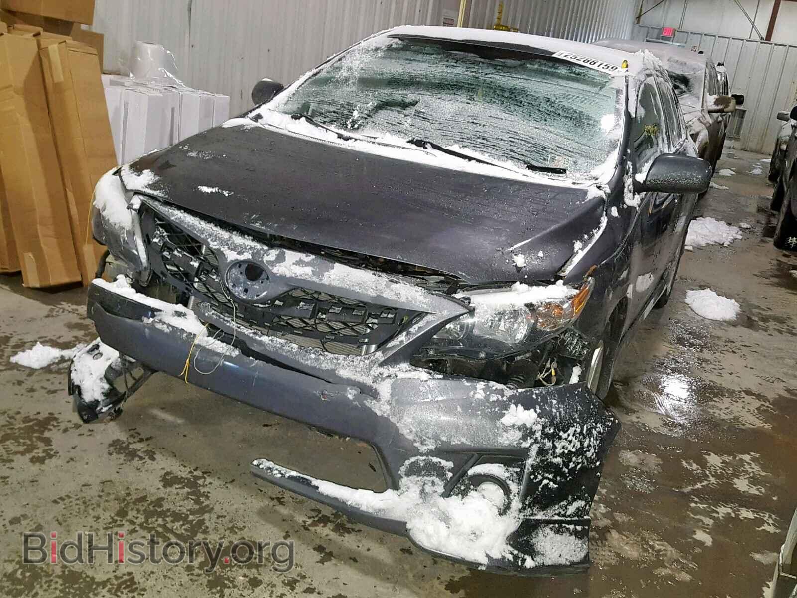 2012 TOYOTA COROLLA BA - VIN: 2T1BU4EE4CC916618 - Фото 2