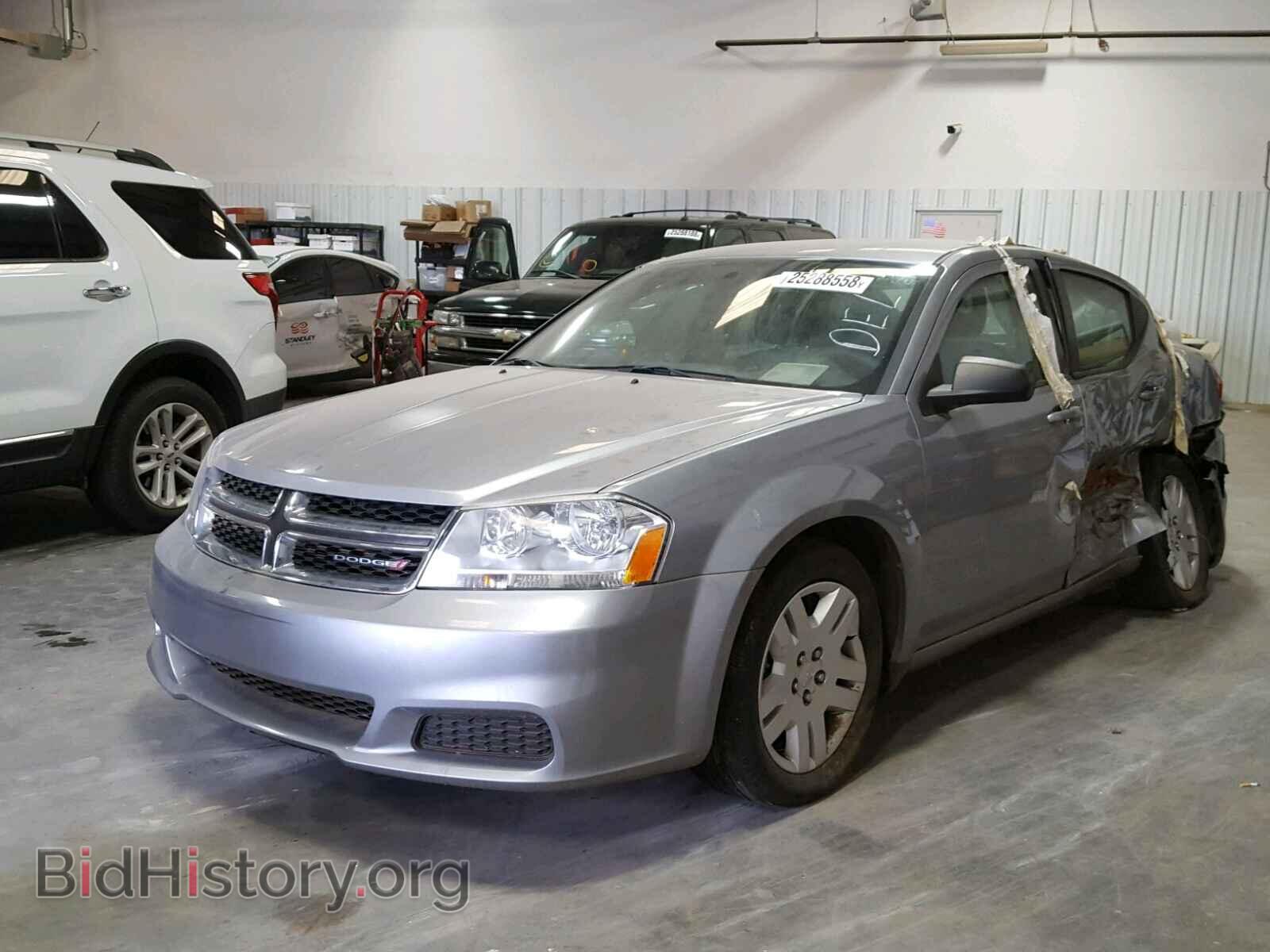 2013 DODGE AVENGER - VIN: 1C3CDZABXDN632202 - Фото 2