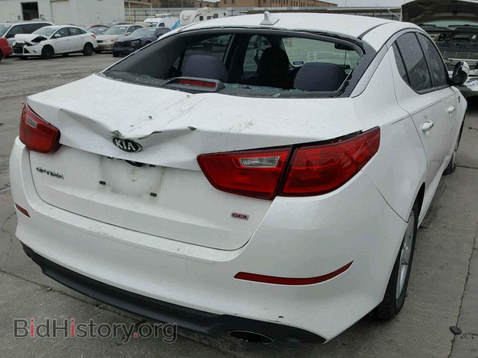 2015 KIA OPTIMA - VIN: KNAGM4A75F5594065 - Photo 4