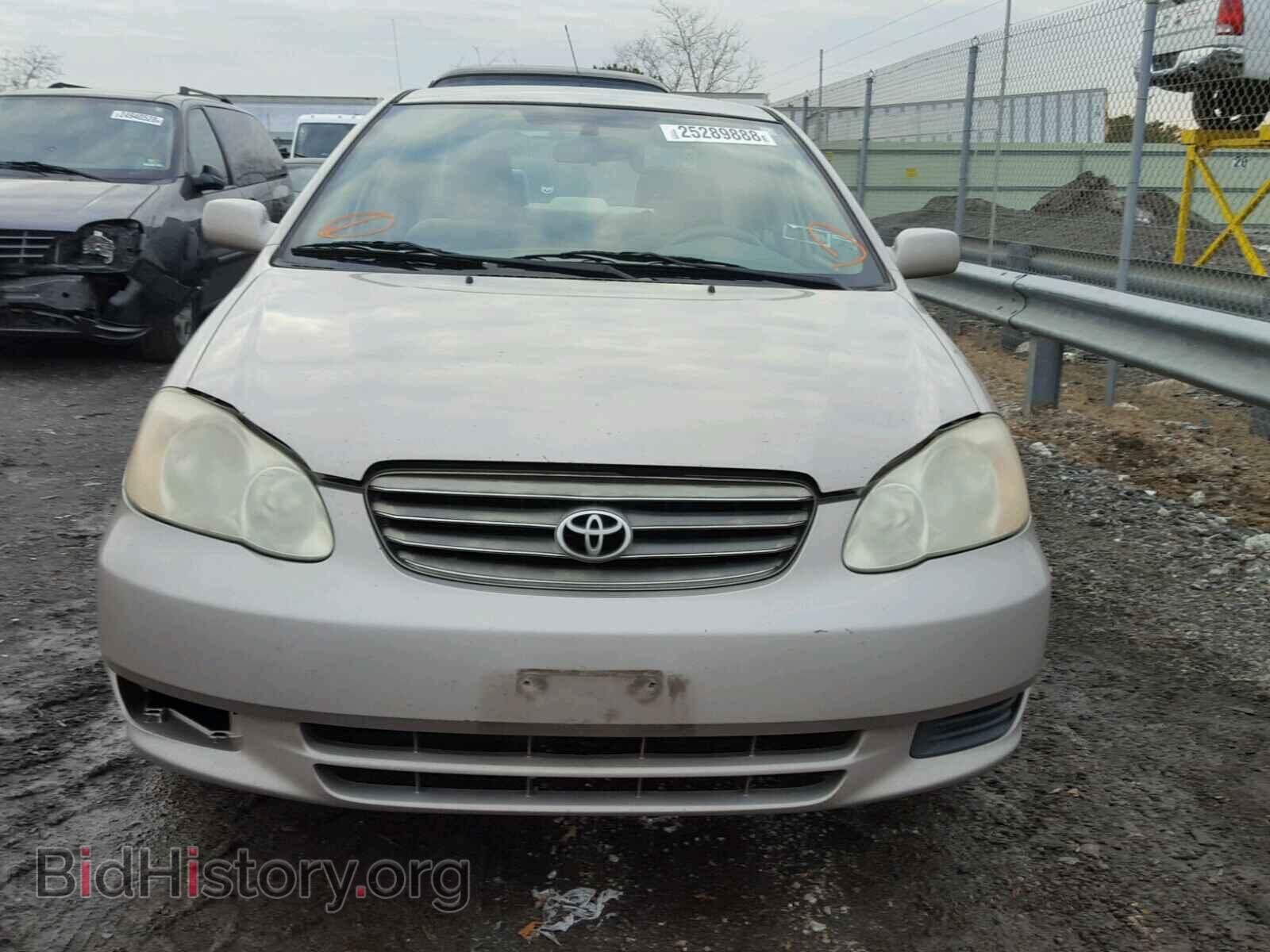 2003 TOYOTA COROLLA - VIN: 2T1BR38E63C095741 - Фото 9