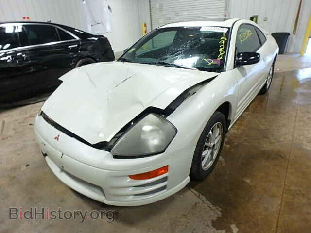 2001 MITSUBISHI ECLIPSE - VIN: 4A3AC44G41E214260 - Фото 2