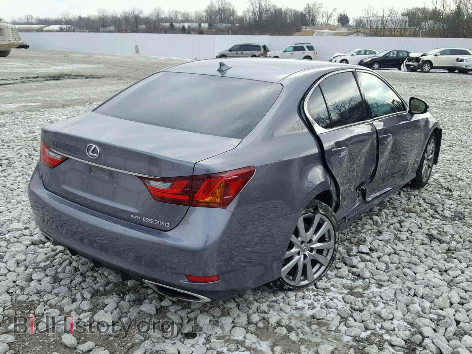 2013 LEXUS GS350 - VIN: JTHCE1BL5D5010882 - Фото 4