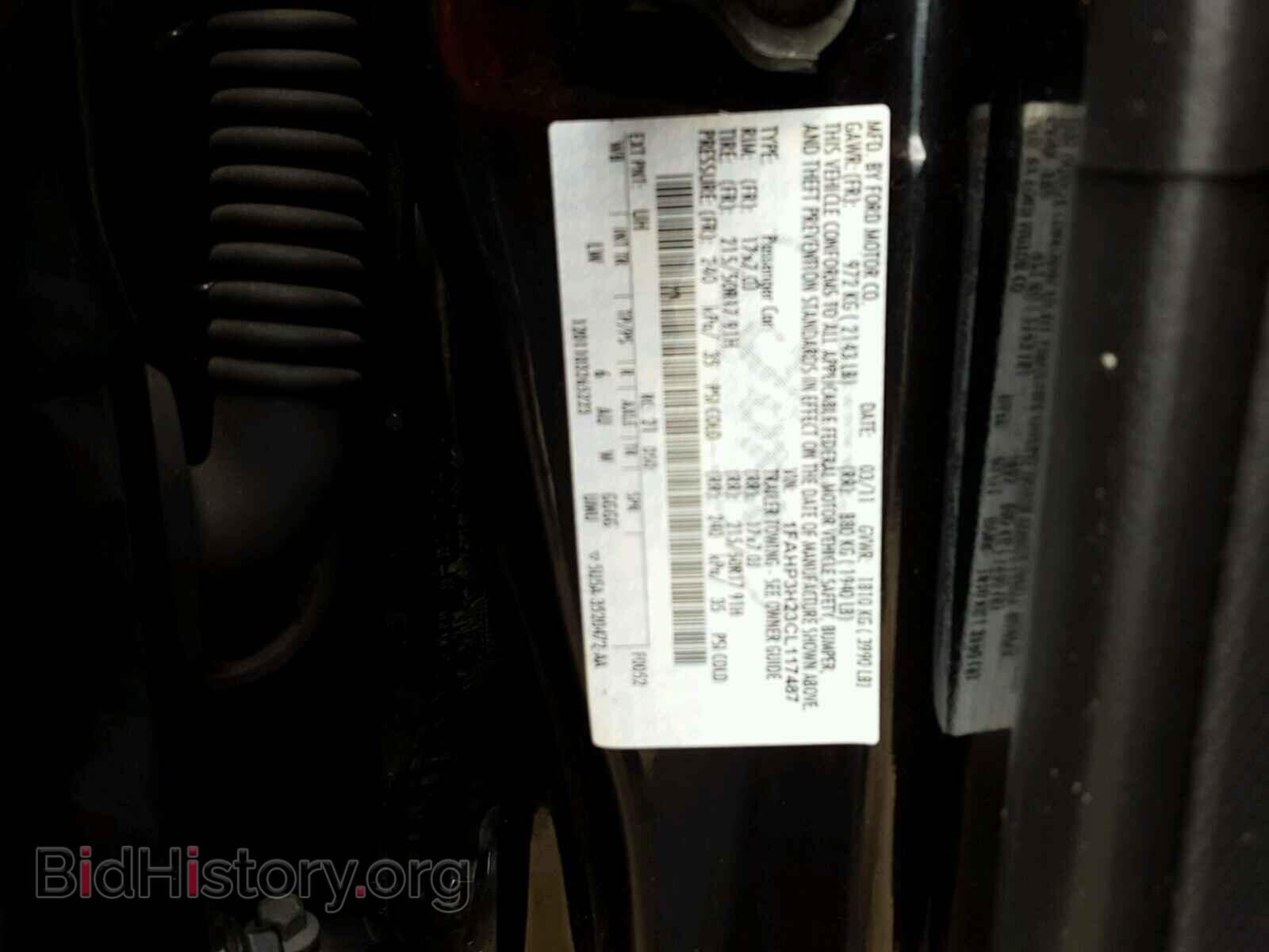 2012 FORD FOCUS - VIN: 1FAHP3H23CL117487 - Photo 10
