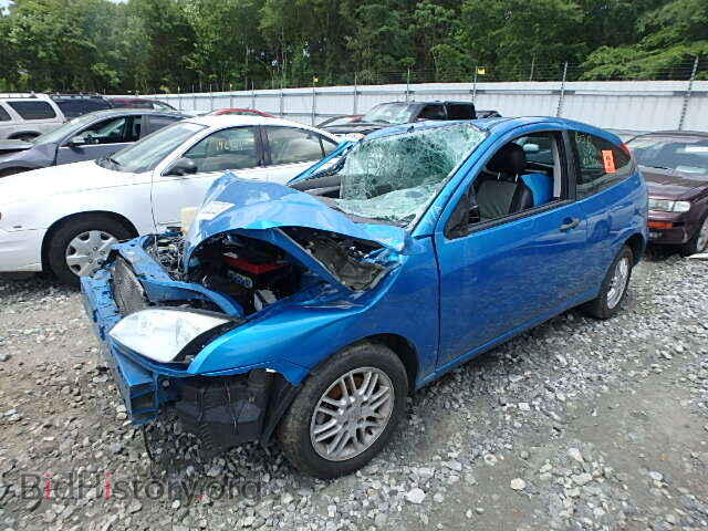 2007 FORD FOCUS - VIN: 1FAFP31N97W223295 - Фото 2