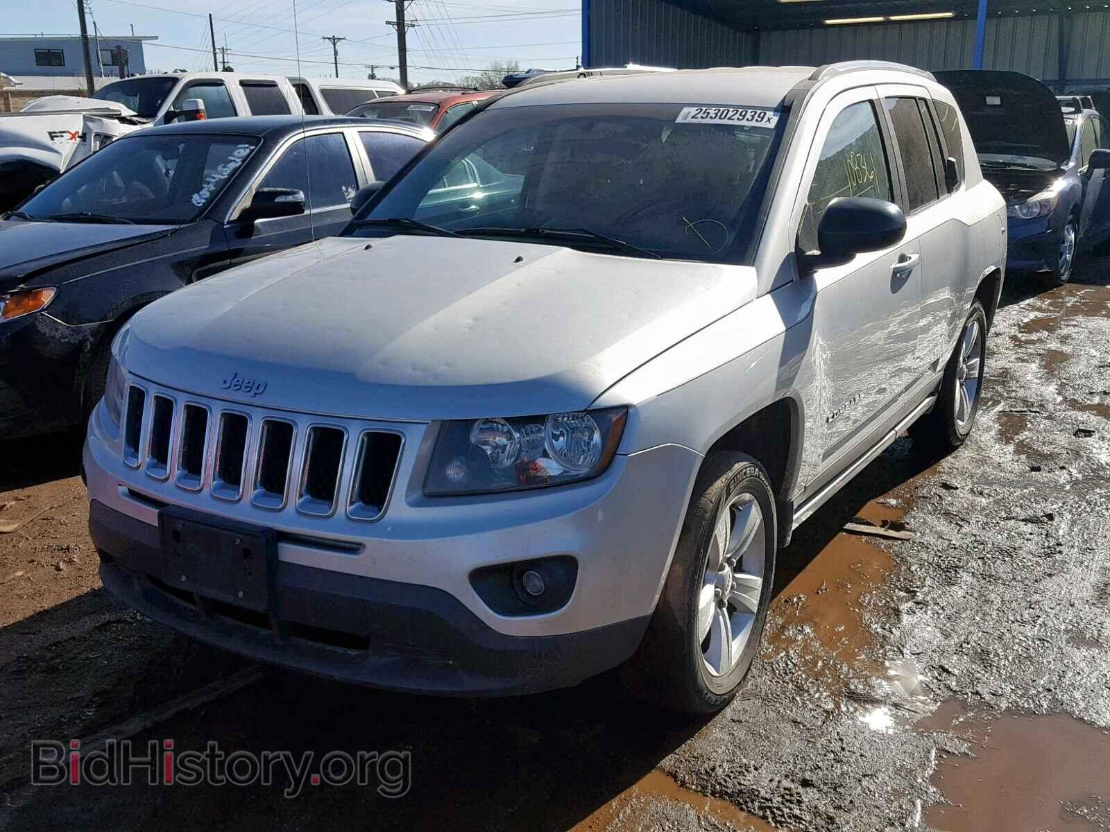 2014 JEEP COMPASS SP - VIN: 1C4NJDBB7ED536713 - Фото 2