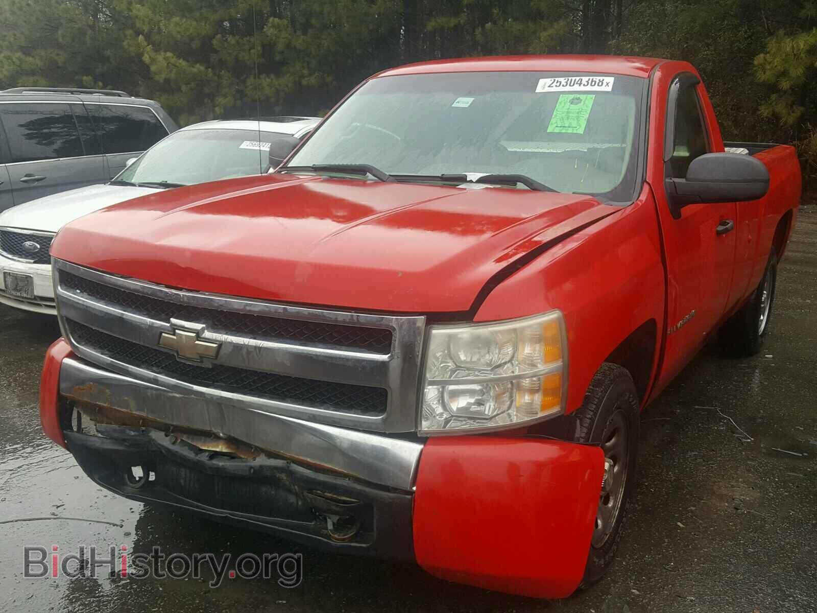 2007 CHEVROLET SILVERADO - VIN: 1GCEC14C07Z608372 - Фото 2