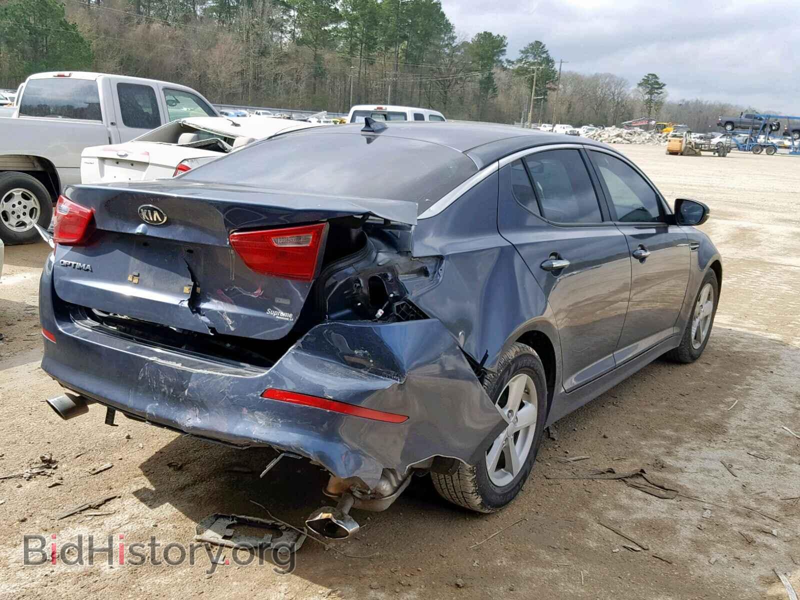 2015 KIA OPTIMA - VIN: KNAGM4A79F5596353 - Photo 4