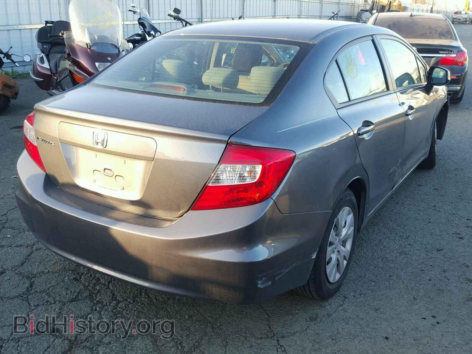 2012 HONDA CIVIC - VIN: 19XFB2F55CE328402 - Фото 4