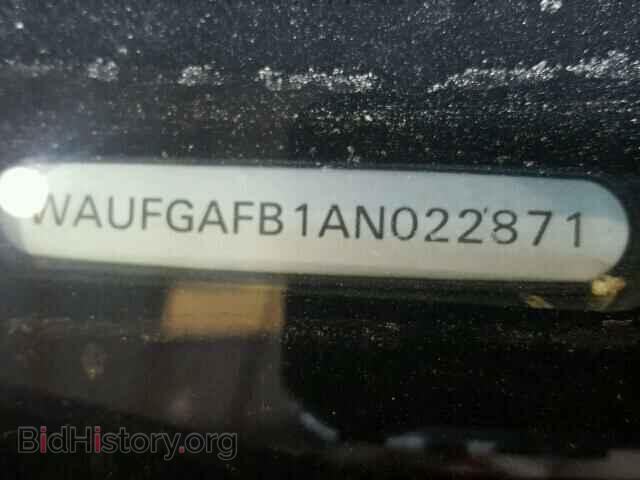 2010 AUDI A6 - VIN: WAUFGAFB1AN022871 - Фото 10