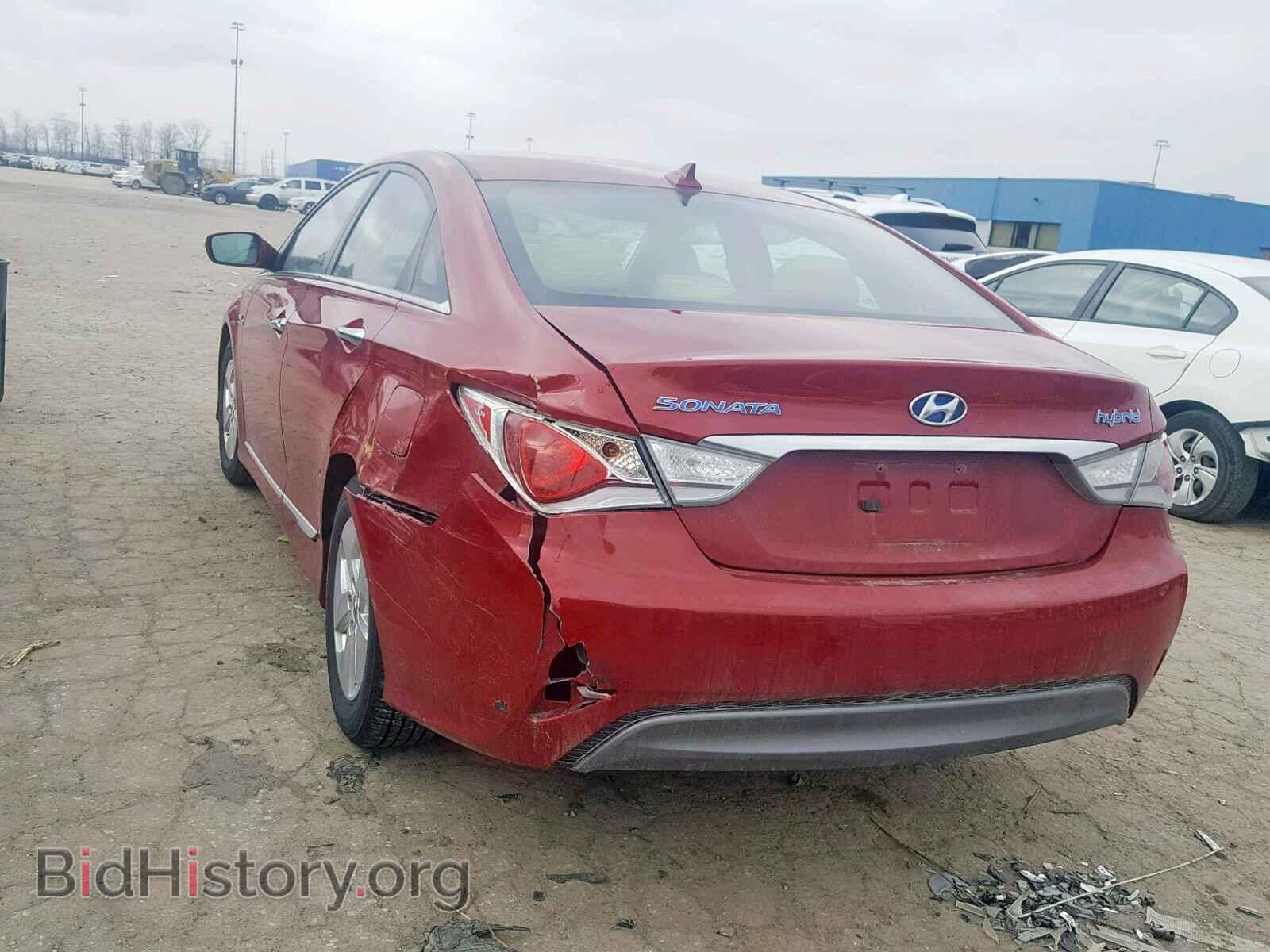 2012 HYUNDAI SONATA - VIN: KMHEC4A43CA059009 - Фото 3
