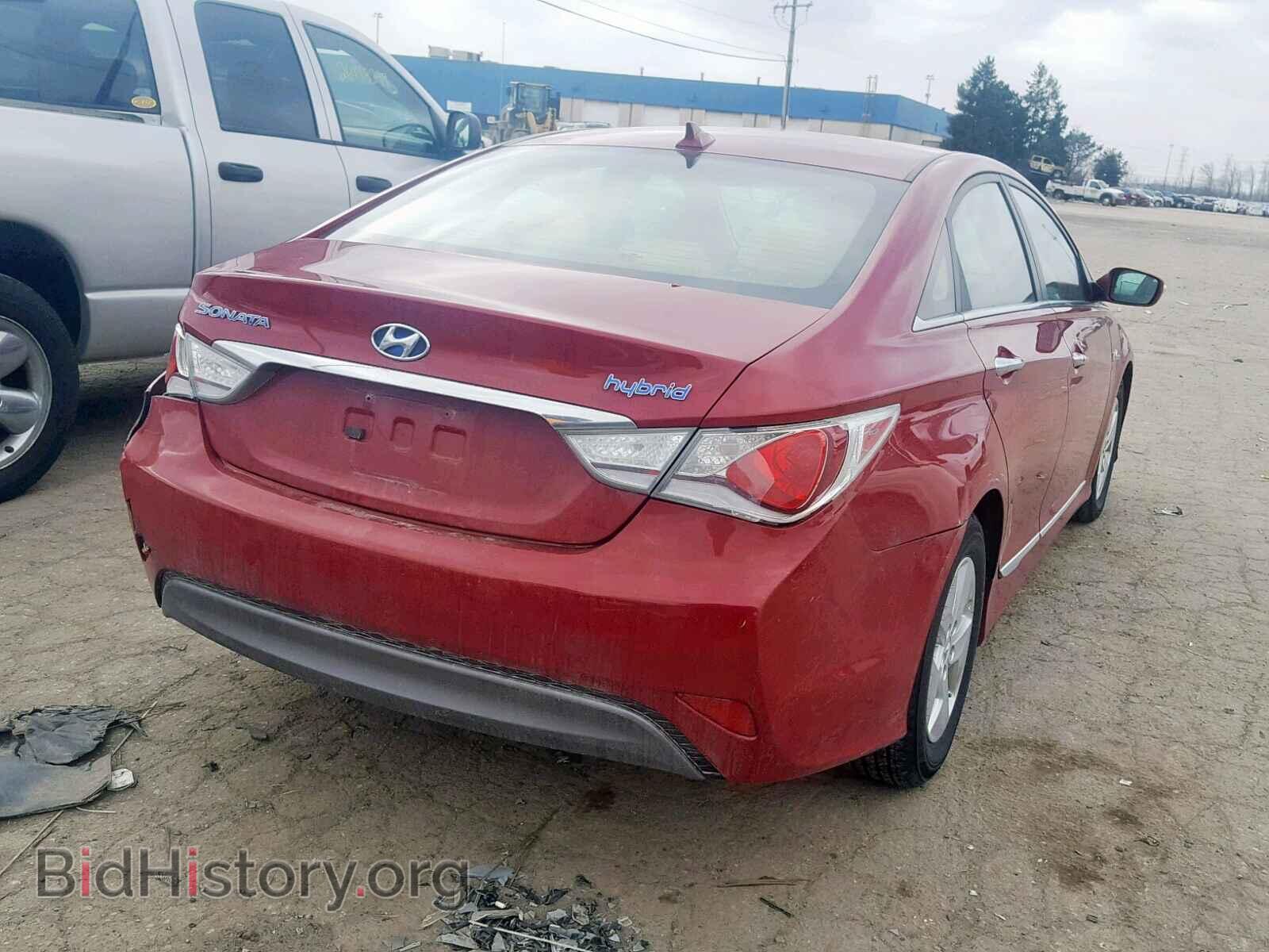 2012 HYUNDAI SONATA - VIN: KMHEC4A43CA059009 - Фото 4