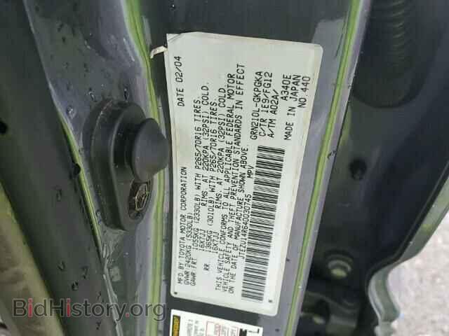 2004 TOYOTA 4RUNNER - VIN: JTEZU14R640030745 - Фото 10