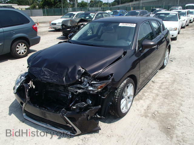 2014 LEXUS CT 200 - VIN: JTHKD5BH5E2185301 - Фото 2