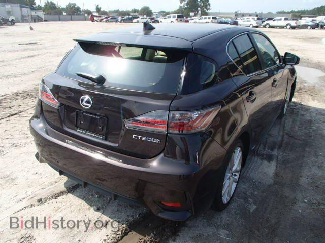 2014 LEXUS CT 200 - VIN: JTHKD5BH5E2185301 - Фото 4