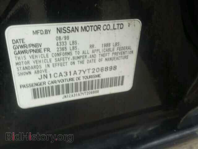 2000 NISSAN MAXIMA - VIN: JN1CA31A7YT206898 - Фото 10