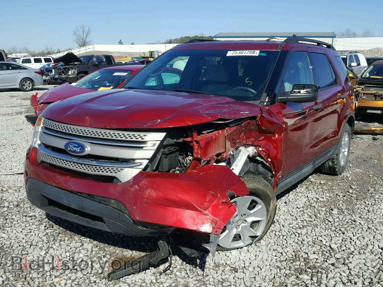 2013 FORD EXPLORER - VIN: 1FM5K7B85DGB17738 - Фото 2
