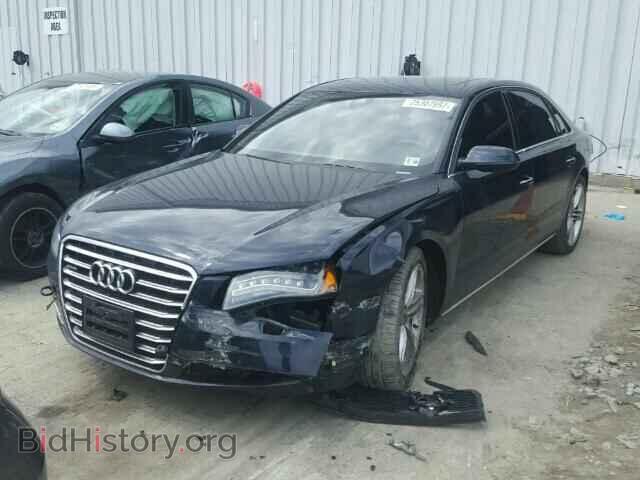 2013 AUDI A8 - VIN: WAURGAFD2DN029976 - Фото 2