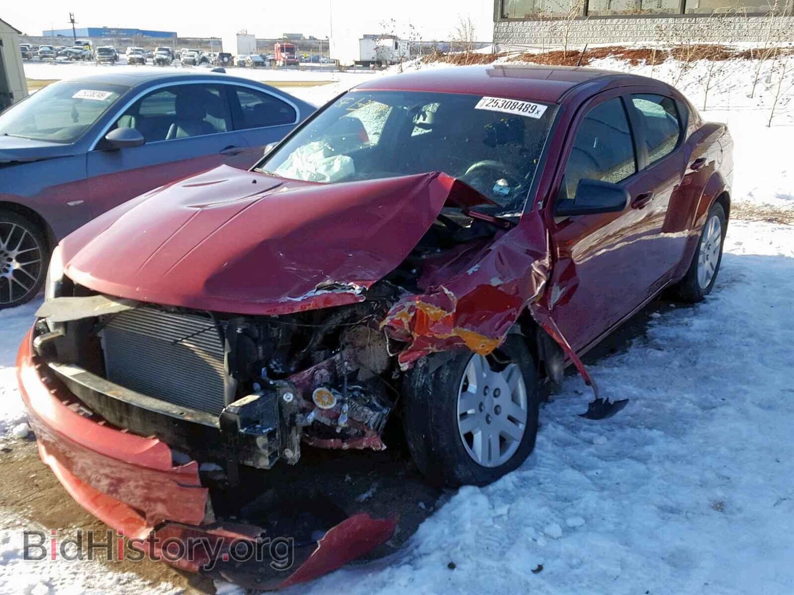 2014 DODGE AVENGER - VIN: 1C3CDZAG8EN218199 - Фото 2