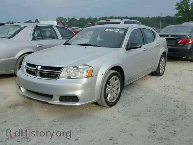 2012 DODGE AVENGER - VIN: 1C3CDZAB1CN274826 - Фото 2