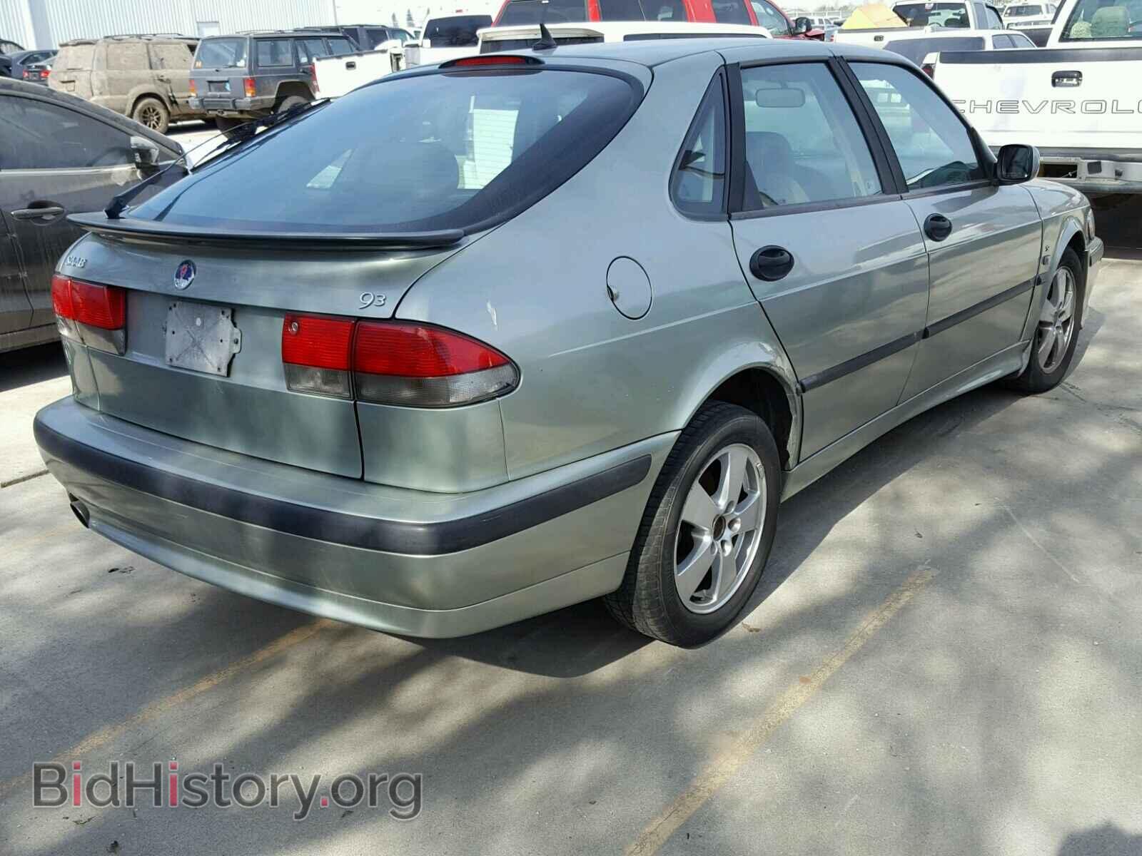2002 SAAB 9 3 - VIN: YS3DF58K522030498 - Фото 4