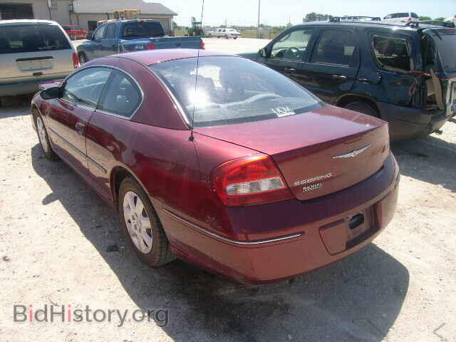 2004 CHRYSLER SEBRING - VIN: 4C3AG42G44E123250 - Фото 3