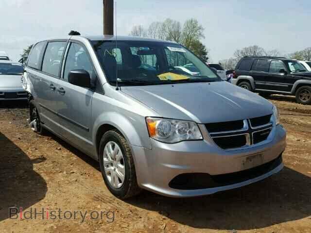 2014 Dodge CARAVAN Grand Cara (VIN 2C4RDGBG5ER197291) — фото 1 из 10, Copart, повреждение: задняя часть