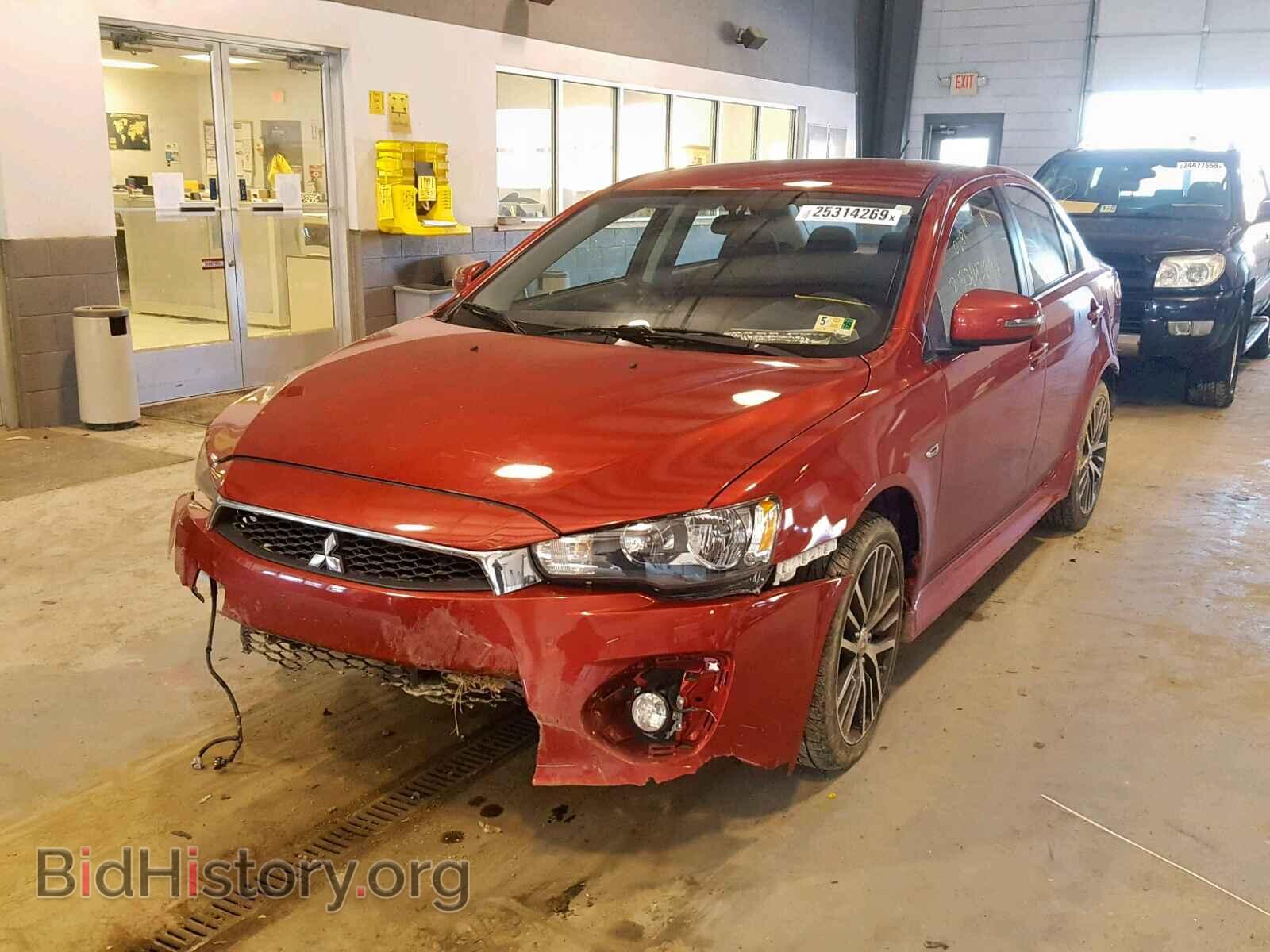 2017 MITSUBISHI LANCER - VIN: JA32V2FW4HU000393 - Фото 2