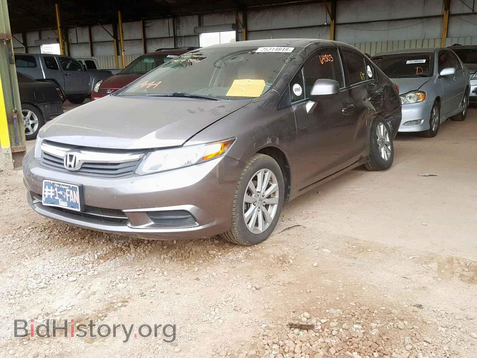 2012 HONDA CIVIC - VIN: JHMFB2F85CS001391 - Photo 2
