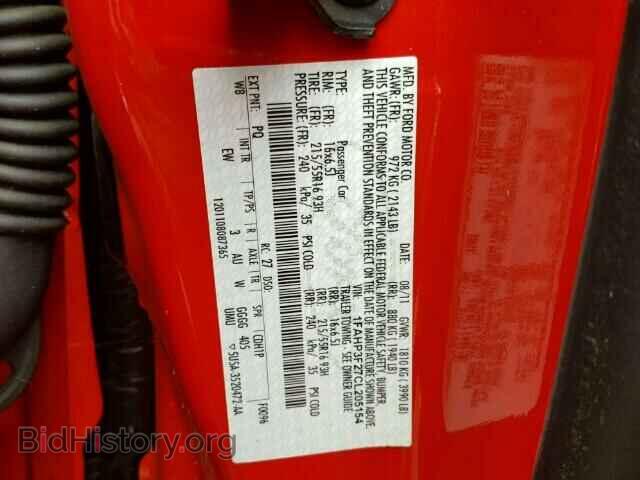 2012 FORD FOCUS - VIN: 1FAHP3F27CL205154 - Photo 10