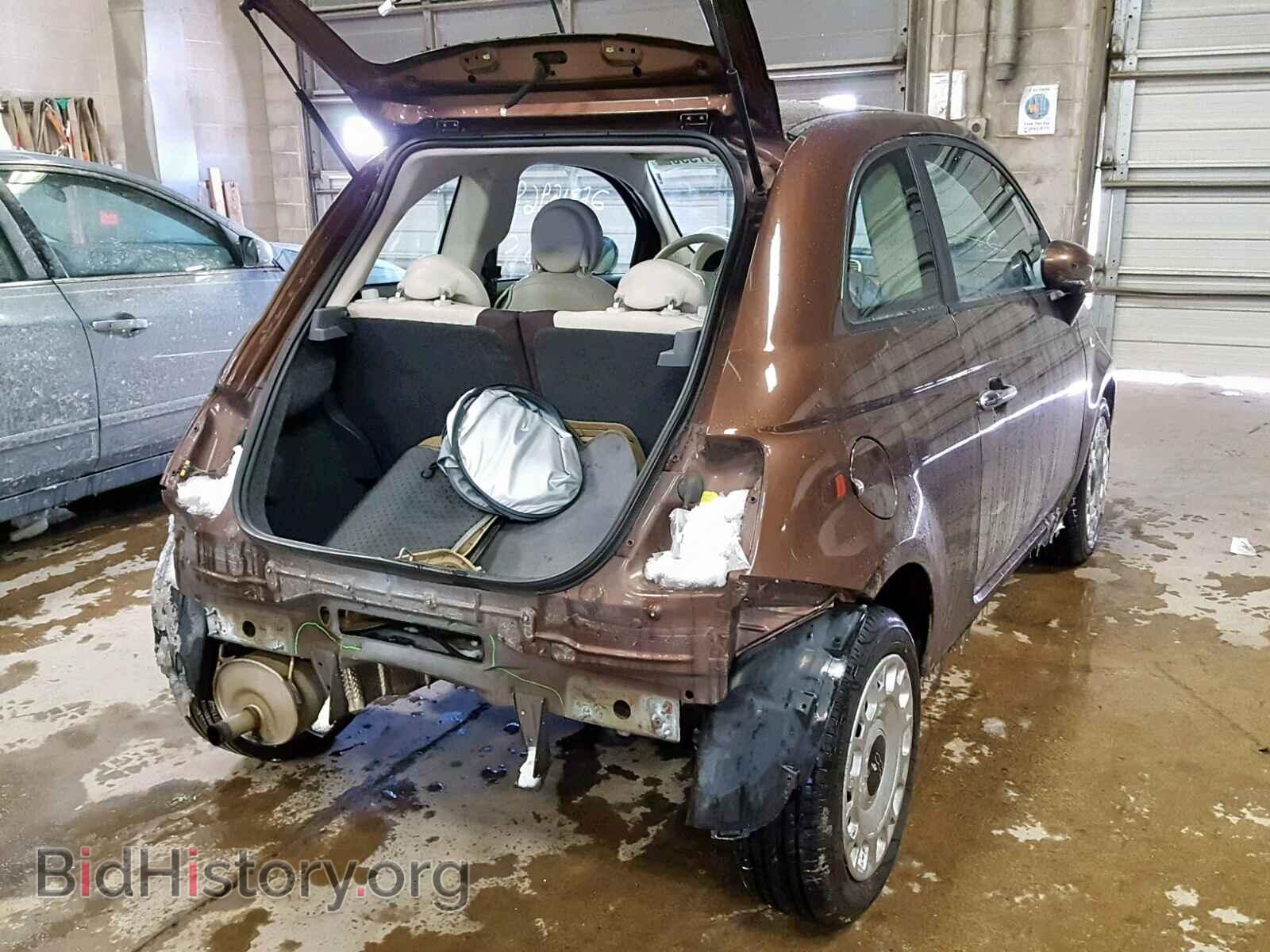 2012 FIAT 500 - VIN: 3C3CFFAR2CT106313 - Фото 4