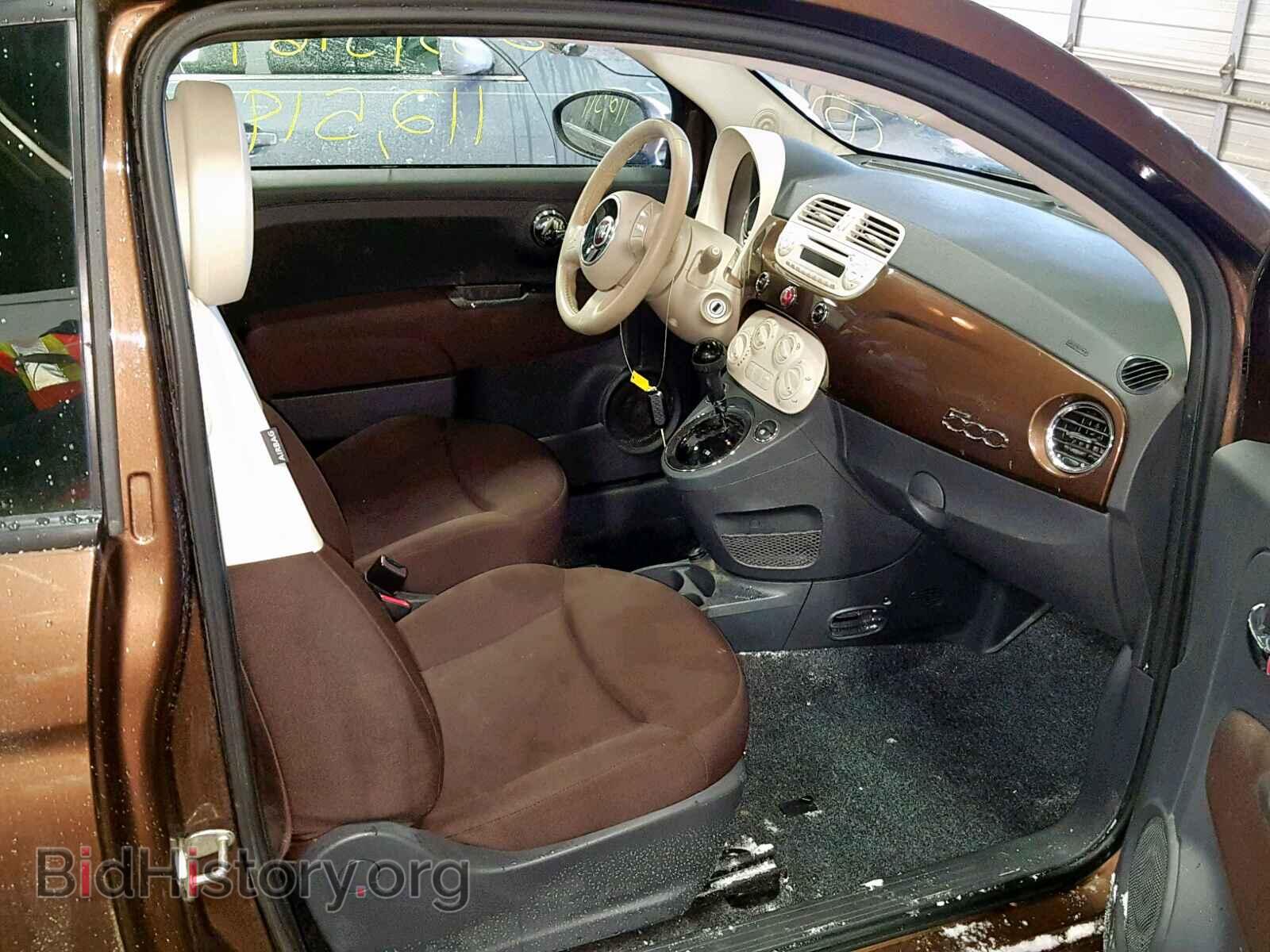 2012 FIAT 500 - VIN: 3C3CFFAR2CT106313 - Фото 5