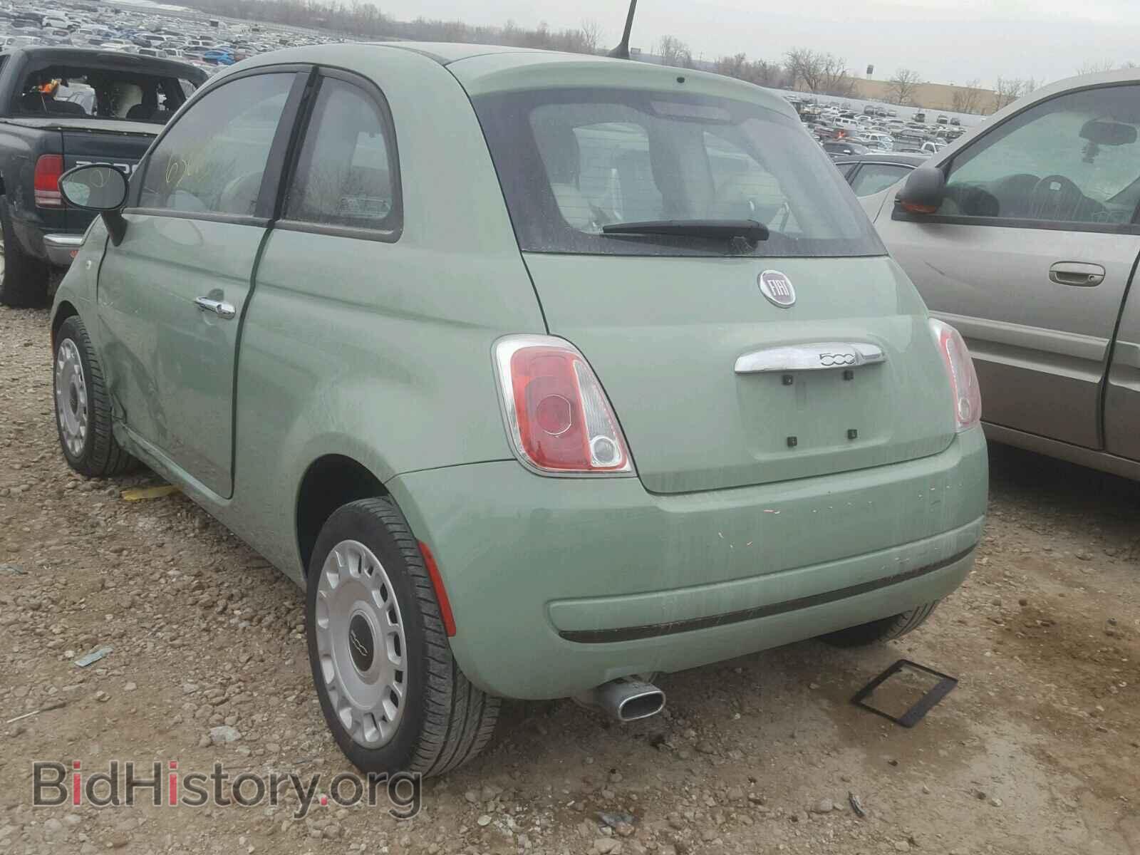 2012 FIAT 500 - VIN: 3C3CFFAR3CT330125 - Фото 3