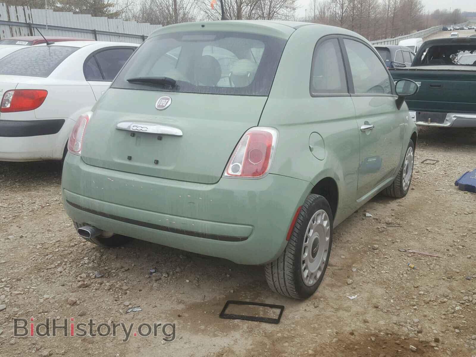 2012 FIAT 500 - VIN: 3C3CFFAR3CT330125 - Фото 4